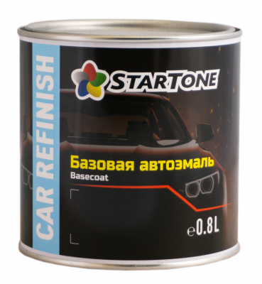 Эмаль базовая STARTONE GAZ Сильвер 0,8л фото в интернет магазине Новакрас.ру